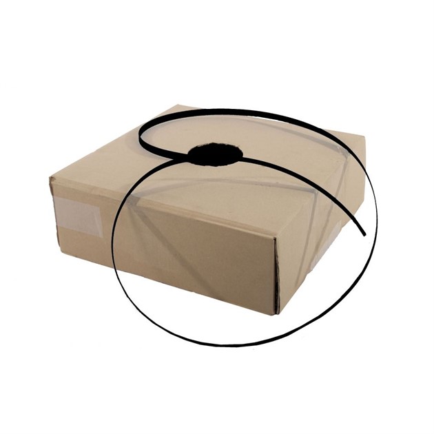 PP-Band i dispenser 15x0,45mm*1300m Svart